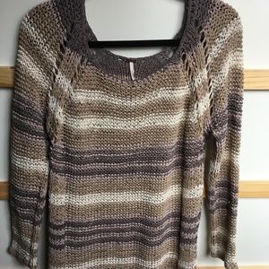 Free people knit sweater